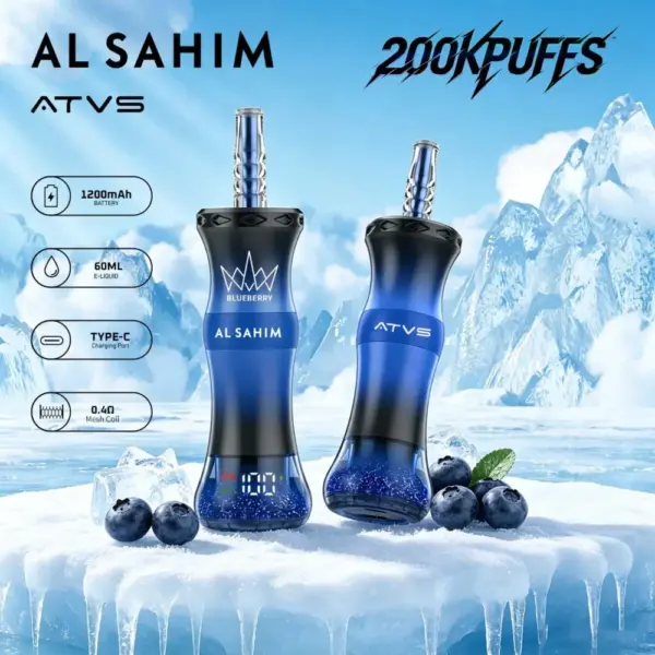 ATVS AL SAHIM 200000 ( 200k Puffs ) – Disposable Vape 