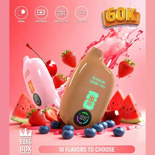 Bang Box 60000 60K Puffs Rechargeable Disposable Vape