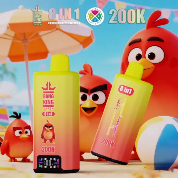 Bang king 200000 200k Puffs | Bang 200k 8 in 1 Flavors | New Vape 
