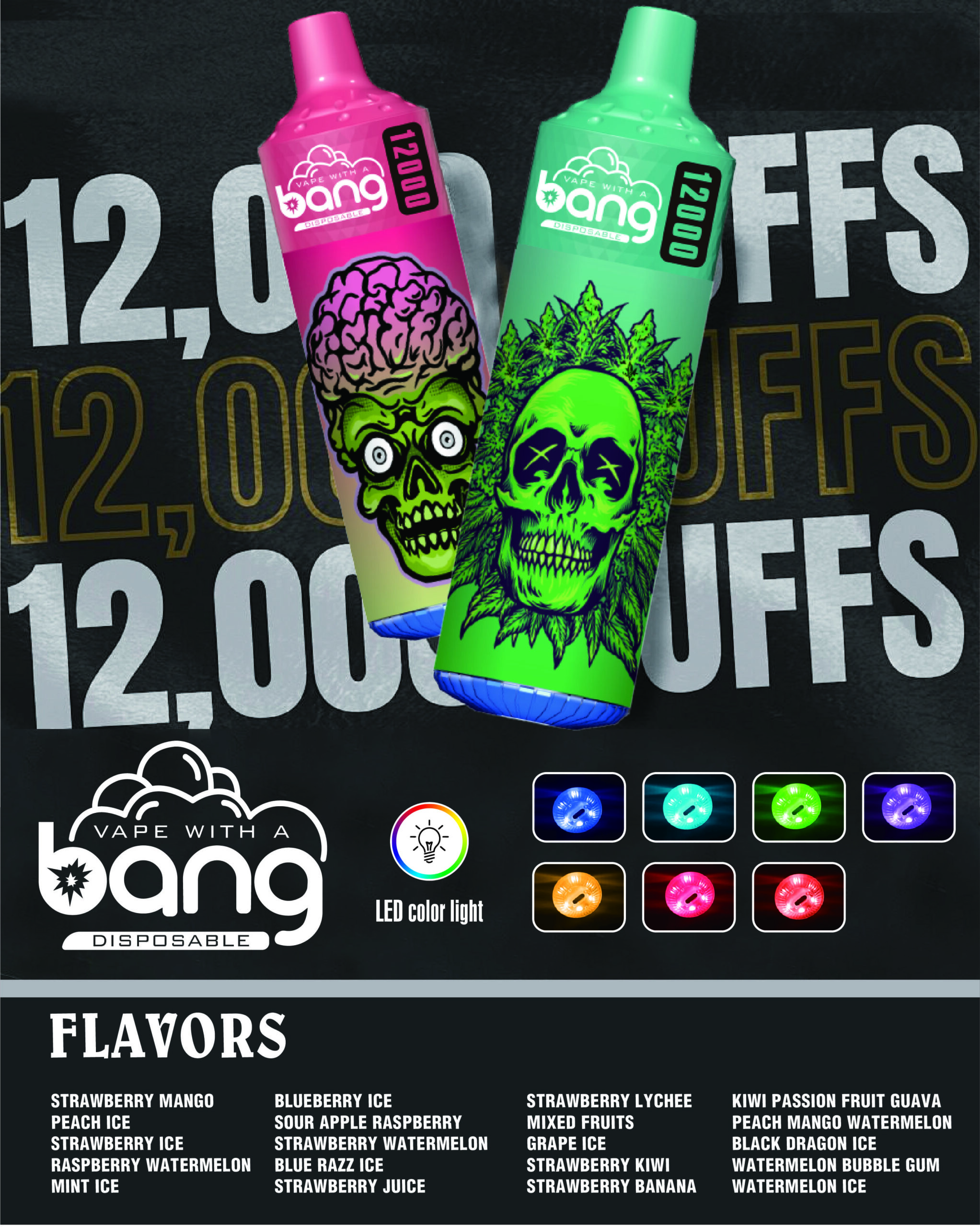 Bang 12000 Puffs Disposable Vape