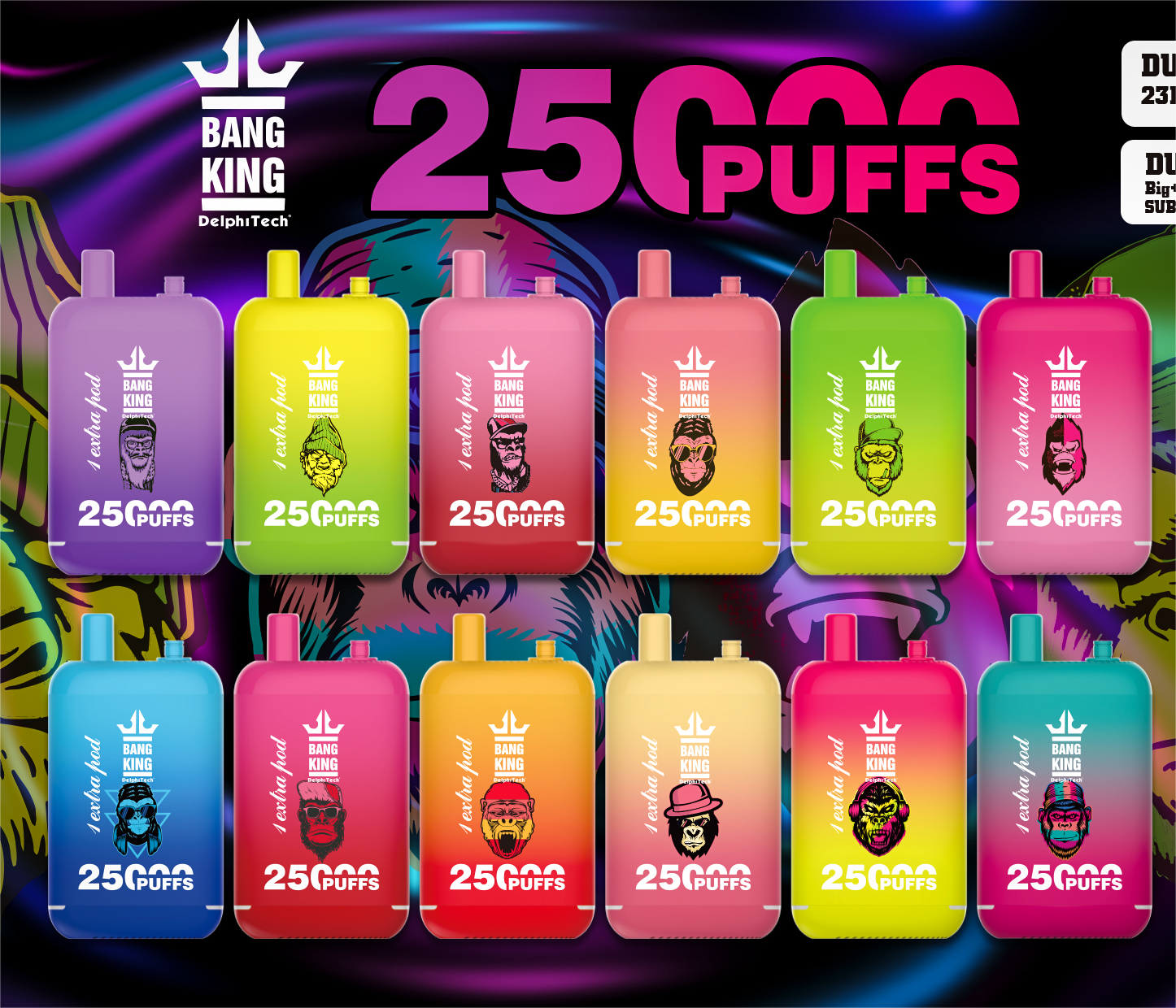 Bang King 25000 Puffs Disposable Vape