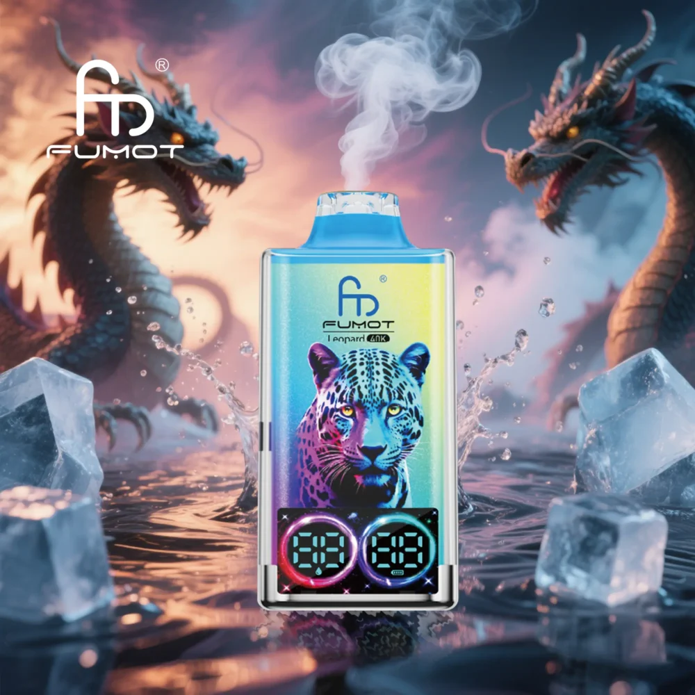 Fumot Leopard 40000 Puffs Disposable Vape Digital Tube Oil