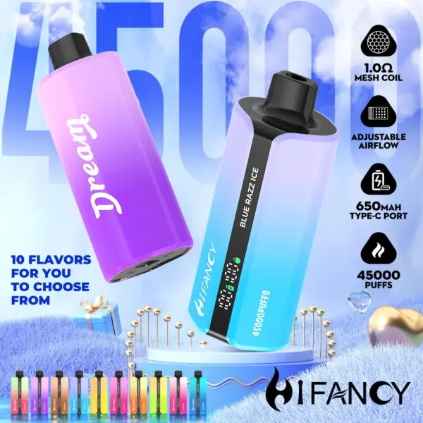 Hifancy Dream 45000 Puffs – Disposable Vape