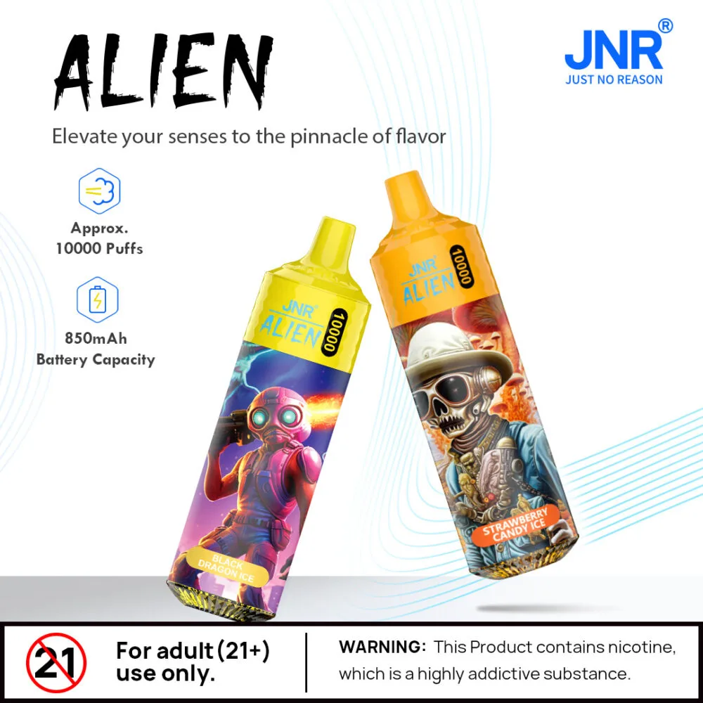 JNR Alien 10000 Puffs – Disposable Vape