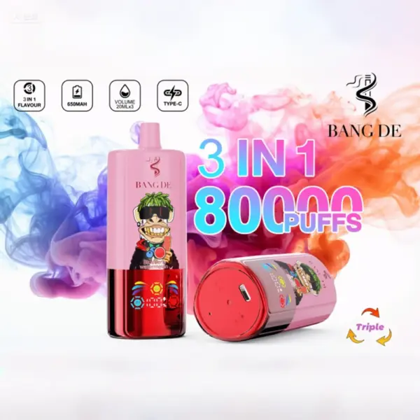 Bang DE 80000 Puffs Disposable Vape 3 Adjustable Flavors