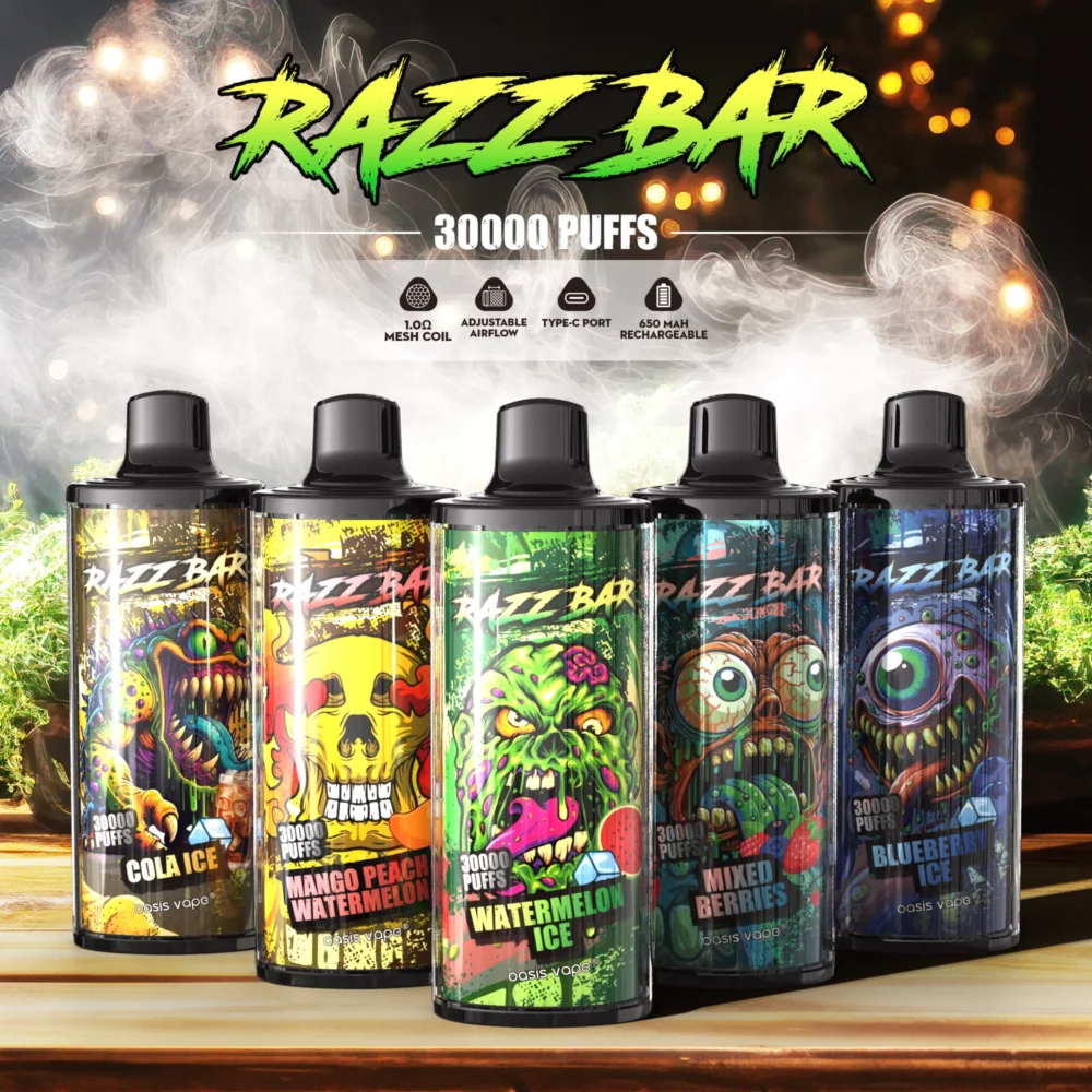 Razz Bar 30000 | Razz Bar 30k Vape Adjustable | EU Warehouse
