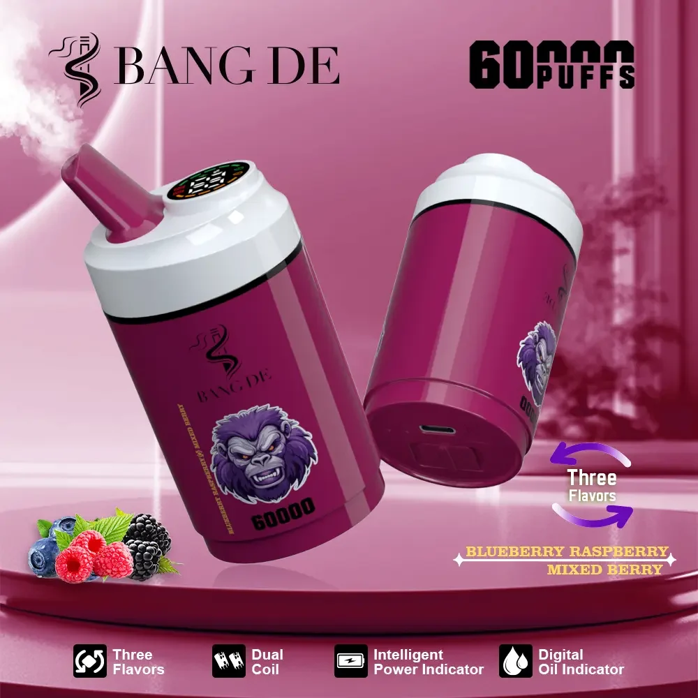 Bang DE 60000 Puffs Disposable Vape 3 IN 1 Flavors Mini