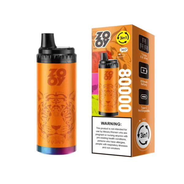 ZOOY King Triple 80K 80000 Puffs | EU Warehouse | Disposable Vape