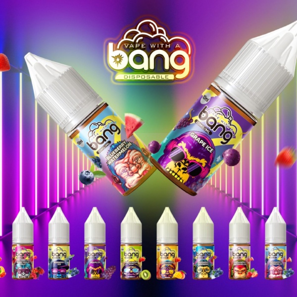 Bang Oil 10mL Vape Juice   12 Unique Flavors（Unbranded and unmarked）