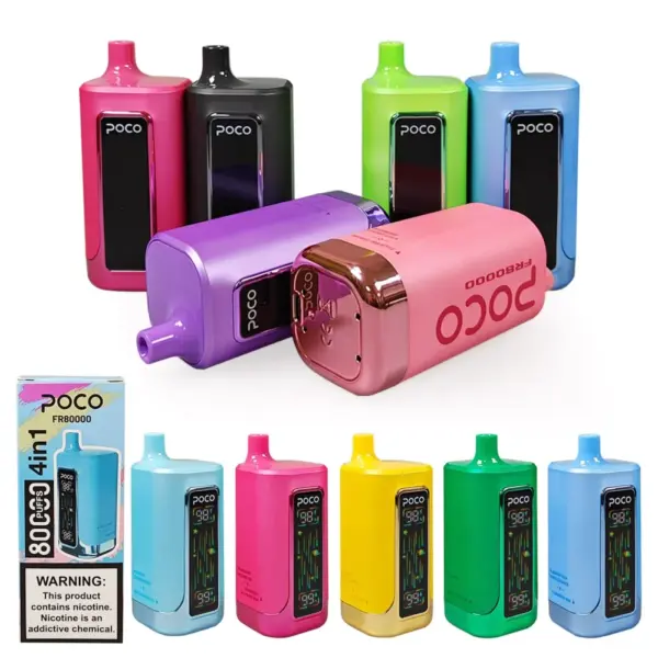 POCO FR80000 4 in 1 80000 Puffs Multi-Flavor Vape