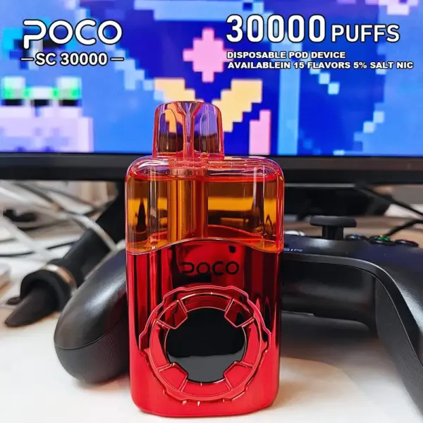 POCO SC30000 30000 Puffs Rechargeable Disposable Vape EU Warehouse